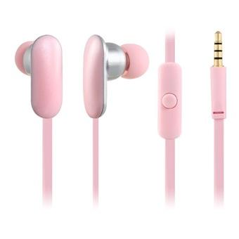 KANEN IP-206 3.5 mm In-ear Stereo Earphones with 1.2 m Cable (Pink)  