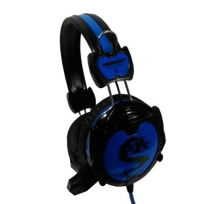 Keenion Headphone Gaming Multimedia Plus Mic Type 9199 - Biru