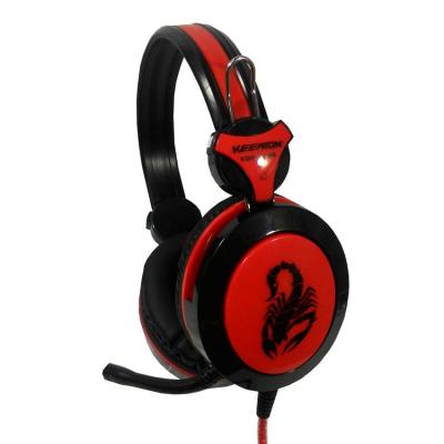 Keenion Headset Gaming Multimedia 3199 - Merah