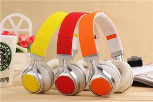 Kida KD-690 Portable On-Ear Headphones + Mic - Orange