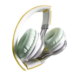 Kida KD-690 Portable On-Ear Headphones + Mic - Yellow