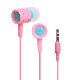 Kingdom Mall In-Ear Stereo Earphone Headphone (Pink) (Intl)  