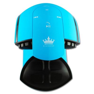 Kingone K99 Super Bass Bluetooth Speaker with TF Card Slot and NFC - Biru