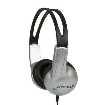 Koss Portable Headphone UR 10 - Hitam Silver  