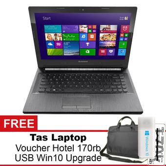 LENOVO Gaming Laptop G40-45 6410 Windows 8 Original + Gratis Tas Laptop + Voucher Hotel 170rb + USB Self Upgrade Windows 10  