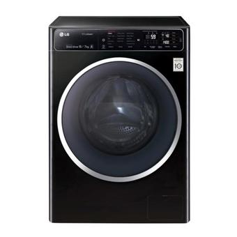 LG F1400HT1B - Mesin Cuci Front Loading 10Kg - Dryer 100% Kering 7Kg - Khusus Jabodetabek  