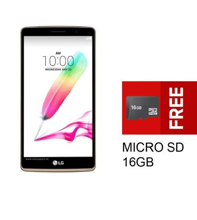 LG G4 Stylus H540 - 8GB - Gold + Memory Card 16GB