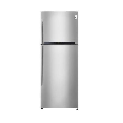 LG GN-M602HLHL Kulkas 2 Pintu Big Ref Door in Door Cooling 600L - Silver