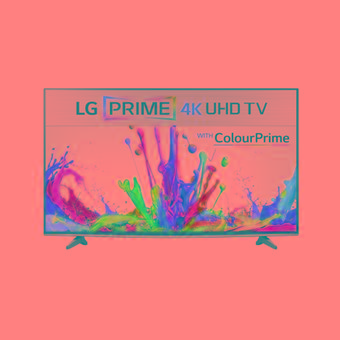 LG ULTRA HD Smart TV 50” - 50UF830T - Hitam  