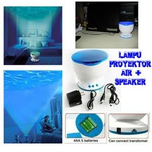 Lampu Proyektor Air + Speaker