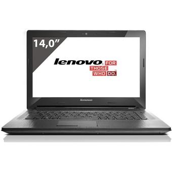 Lenovo G40-80 - Intel i3-5005U - RAM 2GB - HDD 500GB - 14" - Integrated Graphics - DOS - Hitam  