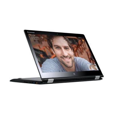 Lenovo IdeaPad Yoga 3 80JH00Q1ID Hitam Notebook [i7/14" Touch/SSHD/nVidia/Win 10]