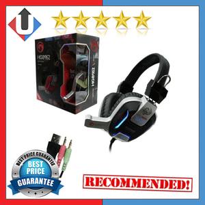 MARVO H8952 BK+RD USB Wired Gaming Headset Deep Bass