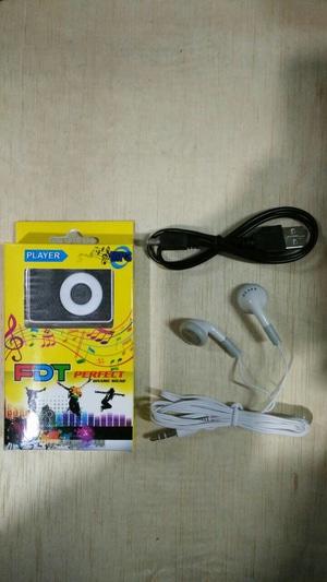 MP3 Player Shuffle Micro SD FDT (Black)