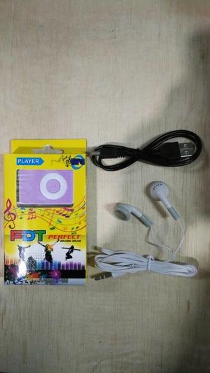 MP3 Player Shuffle Micro SD FDT (Purple)