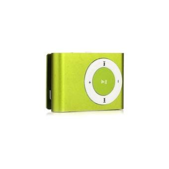 MP3 USB Flash Disk with Back Clip - Green  