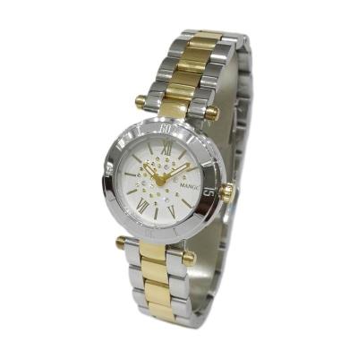 Mango MA6594L-2TK Silver & Gold Jam Tangan wanita