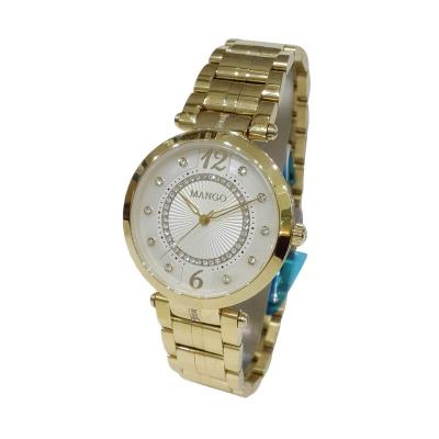 Mango MA6660L-81K Gold Jam Tangan Wanita