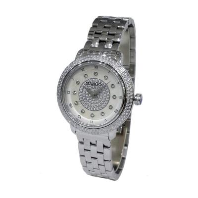 Mango MA6665L-80 Silver Jam Tangan Wanita