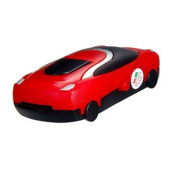 Mini Sports Car Design MP3 Player with TF Card Reader Red  