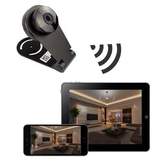 Mini Wifi IP Wireless Spy Surveillance Camera Remote Cam (Black)  