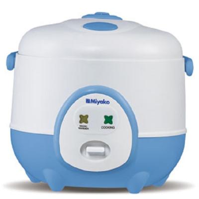 Miyako MCM-606 A Biru Rice Cooker Plus Magic Warmer [0.6 L]