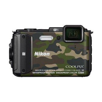 Nikon Coolpix AW130 - 16 MP - Camouflage  