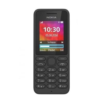 Nokia 130 Single Sim Hitam Handphone