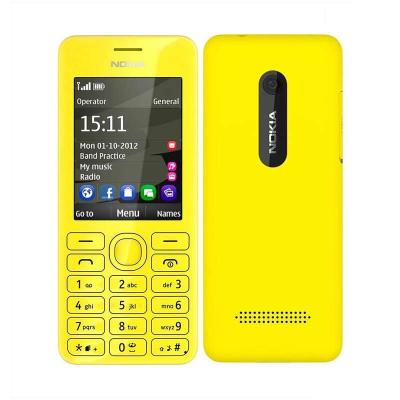 Nokia 206 Dual SIM Yellow - Handphone