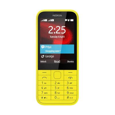 Nokia 225 Yellow Handphone [Dual SIM]