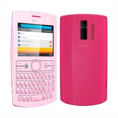 Nokia Asha 205 Single SIM Magenta Soft Pink - Handphone