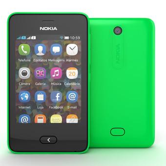 Nokia Asha 501 - 128MB - Hijau  