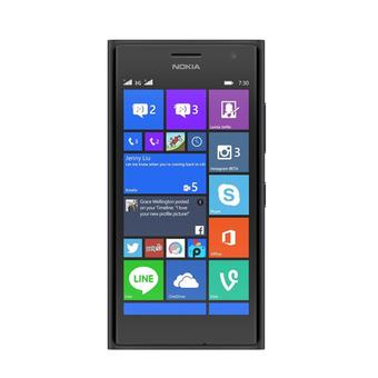 Nokia Lumia 730 Dual Sim - 8GB - 4,7inch - 6,7MP - Hitam  