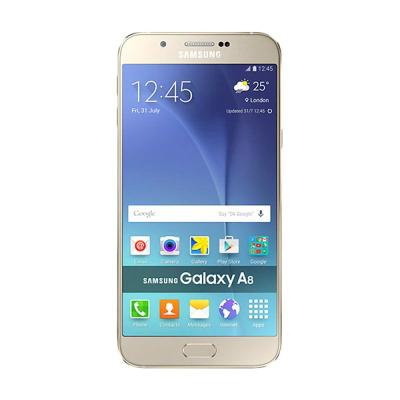 OCBC Smart Deals - Samsung Galaxy A8 SM-A800 Gold Smartphone