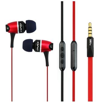 OEM Awei S80vi Earphone with Microphone Red  