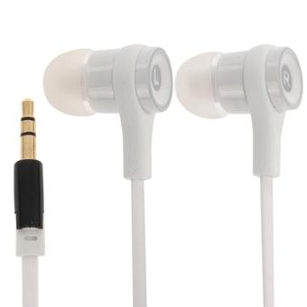 OEM Noodle Style Earphone White  