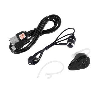 OH Mini Water Drops Stereo Bluetooth Headphone Headset With Self Timer Function Black  