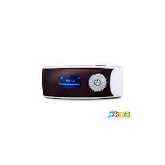 OLED Screen Strip Shaped Mini MP3 Player with Card Reader Black  