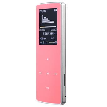 ONN W6 Mini 8GB Bluetooth mp3 FM Radio Music Media Sports (Pink)  