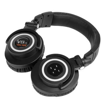 OVLENG V8-3 90°Foldable Super Bass Wireless Bluetooth 4.0 Games Headphone for iphone/ipad/Samsung Galaxy -(Black) (Intl)  