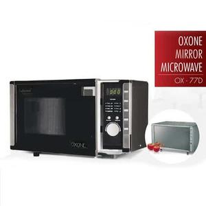 OX-77D | Mirror Microwave Oxone (500Watt - 20Lt) - Hitam