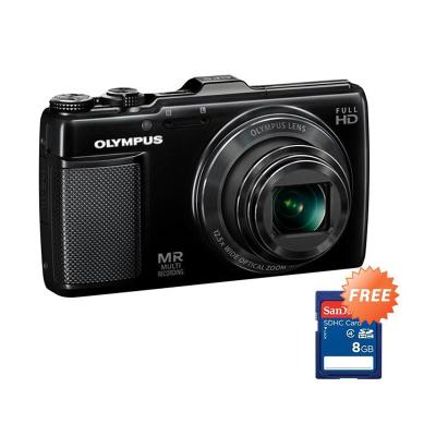 Olympus SH-25 MR Black Kamera Pocket + SDHC 8 GB