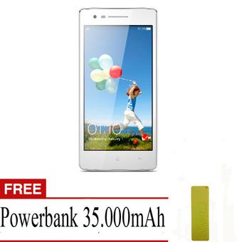 Oppo Mirror 3 - 8 GB - Putih + Gratis Powerbank  