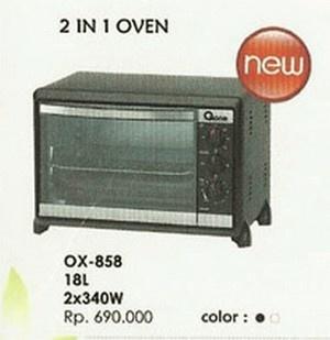 Oven 2in1 Oxone 858, ox-858 electric