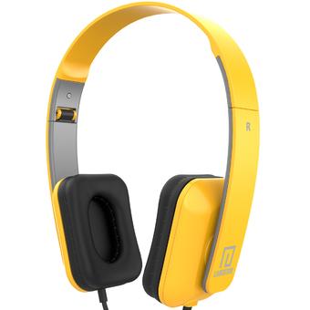 Over-the-Ear Headphone Stereo Audio Surround Sound for Earphone with Microphone (Yellow)(Intl)  