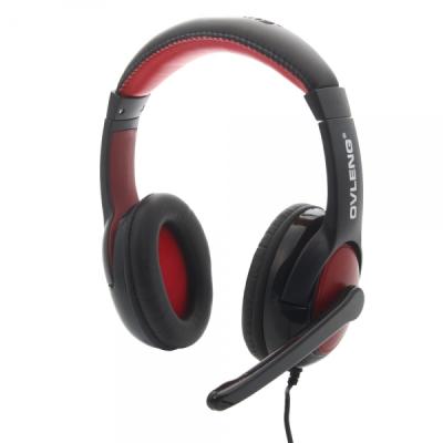 Ovleng OV-Q9 3.5mm Dynamic Stereo Headphone - Hitam