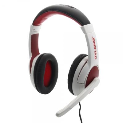 Ovleng OV-Q9 3.5mm Dynamic Stereo Headphone - Putih