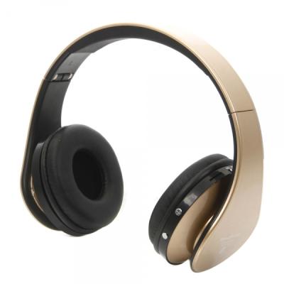 Ovleng ZEB203 3.5mm Wireless Stereo Headphones Headset - Golden