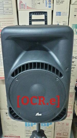 Paket Speaker Pasif 15" + Stand Speaker + Kabel Protea 5 meter