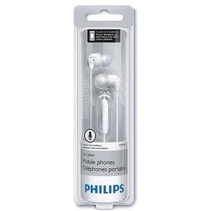 Philips Earphone SHE 3515 WT + Mic (White / Putih)